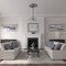Ekena Millwork Carlsbad Ceiling Medallion (Fits Canopies up to 5 1/2"), Hand-Painted Platinum, 31 1/8"OD x 1 1/2"P CM31CAPLS - alternate 3